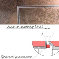 Техно под плитку 800*2100п
