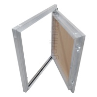 Люк под покраску Титан мини с усиленной рамой с нажимной дверцей