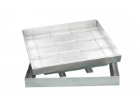 Люк уличный Drago 100 400*400 с заполняемой крышкой